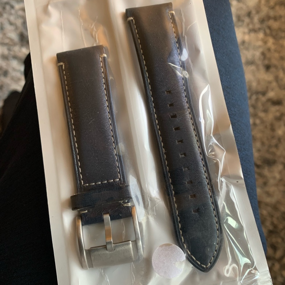 22mm Blue fossil straps